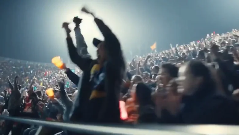 foule dans un stade (image IA Sora 2)